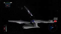 Star Trek Legacy: Ultimate Universe 2.2 - XI Mod Enterprise vs. 2 Galaxy Class Starships!