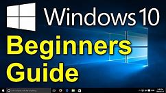✔️ Windows 10 - Beginners Guide for Dummies and Seniors - Introduction to Windows 10