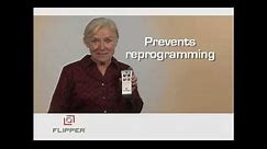 Alzheimers Store Flipper TV Remote for Seniors | Easy to Set Up and Simple to Use!