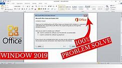 Product Activation Failed in Microsoft Office 2019 | Product Activation Failed Office 2019