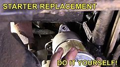 How to Remove and Replace a Starter