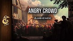 Angry Crowd | People Yelling, Guards, Noise, Tension, Riot, Ambience | 1 Hour