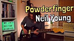 Powderfinger - Neil Young - Guitar Solo and Rhythm Lesson