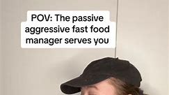 When the fast food manager tells you to use self serve #relatable #growingupbritish #pov #fyp #comedy #reel2024 | Caroline Wigg