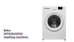 Beko WTK104121W 10 kg 1400 Spin Washing Machine - White | Product Overview | Currys PC World