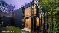 Luxury Shipping Container Home in Silver Spring Maryland USA
