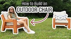 How to Build an Outdoor Chair