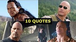 10 of Dwayne Johnson's Most Badass Quotes