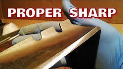 How To PROPERLY Sharpen LAWN MOWER BLADES