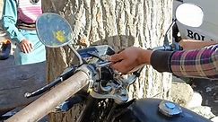 Honda Motorcycle Handlebar Straightening. #Honda #bike #viral #reels #fypシ゚ | Car Mechanic