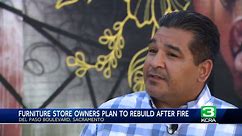 Sacramento furniture store plans to rebuild after fire; business leaders question cause of fire