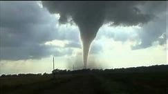 Dramatic Footage: Tornado Destroys House