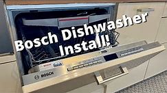 How to Install a Fully Integrated Bosch/Siemens Dishwasher - Step by Step Tutorial