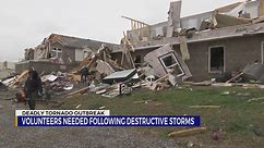 Volunteers needed following Middle TN tornado outbreak