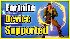 How to Install Fortnite Mobile if Device is Not Supported (Android Tutorial)