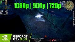 GTX 950 | V Rising - 1080p, 900p, 720p