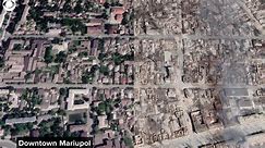 Destruction from Russia's war on Ukraine revealed in new before and after satellite images