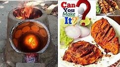 How to make DIY Tandoor Oven | Primitive Barbecue oven