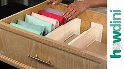 How to organize your dresser drawers and fold clothes