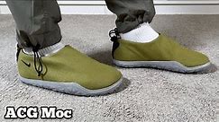 Nike ACG Moc Moss& Anthracite Review& On foot