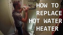 DIY | HOW TO REPLACE A HOT WATER HEATER | THE HANDYMAN