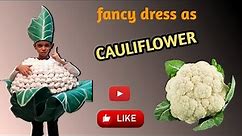 fancy dress competition ideas | fancy dress as a cauliflower