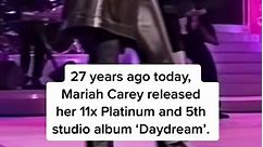 Happy 27th Anniversary #daydream #mariahcarey
