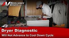 Whirlpool Dryer Repair - Will Not Advance To Cool Down Cycle - Timer