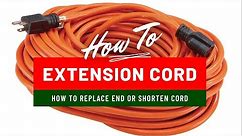 How to Replace Plug on Extension Cord