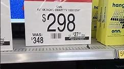 Walmart TV Sale - Onn. 65 And 75 Inch 4K TVs On Sale