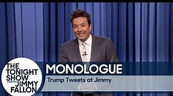 Jimmy Fallon Strikes Back at Trump: ‘You’re the President! Why Are You Tweeting at Me?’