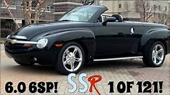 RARE! Check out this 2006 Chevrolet SSR 6.0 6SP manual with only 11k miles! For Sale!