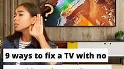 9 Ways To Fix A TV With No Sound But Picture (2023 How-To)