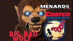 👀🐺 NEW 2021 Menards & Costco Halloween Decoration Animatronic Snarling Werewolf: Setup-Demo-Review
