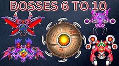 Space Shooter: Galaxy Attack All Bosses | Level #6-10 BOSS | Gameplay Android
