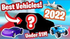 *BEST* Mad City Vehicles under 1 Million Dollars! | Roblox