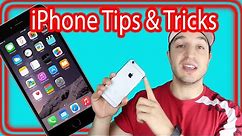 iPhone 5, 5c, 5s, and 6 Tips and Tricks Using iOS 7 & iOS 8