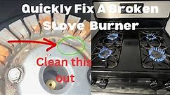 How To Fix Broken Stove Burner (For FREE)