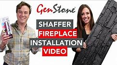 How to Install Fireplace Video | GenStone Shaffer Fireplace Kit