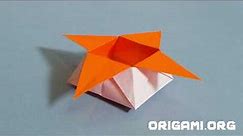 How to make an origami Star Box (medium difficulty)