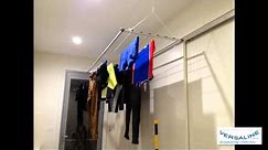 Versaline Ceiling Mounted Clotheslines and Airers - Pulley Raise and Lower