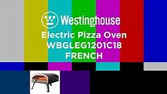 Electric Pizza Oven WBGLEG1201C18 FRENCH