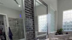 Inspiration for you... check out this gorgeous primary bathroom and walk-in closet remodel... wowza! | JRZ Construction