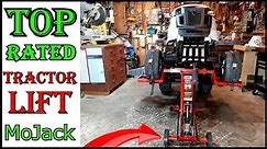 MoJack HDL 500 Lawn Tractor Lift Review - Must See How Good It Works
