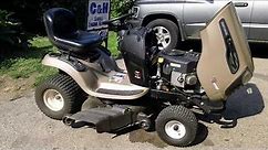 Sears Lawn Tractor review