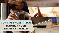 How to Maintain Your Refrigerator -- Expert Tips from a Sears Tech