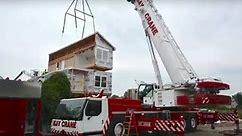 Time-lapse: Home built in one day by Build It Back's Modular Construction Program