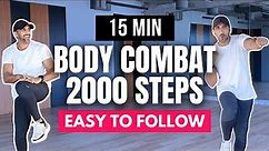 Body Combat Workout at Home Beginner | 2000 Steps