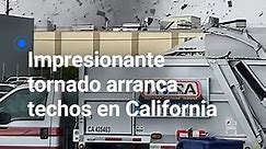 🌪️Un inusual tornado dejó varios daños materiales en la ciudad de Montebello, suburbio de Los Ángeles, y al menos una persona resultó herida en medio de la ‘bomba ciclónica’ que ha afectado a California en los últimos días. 👆Conoce más detalles en el link de nuestra bio. 🔗 #california #montebello #twister #tornado #losangeles #uninoticias | Univision Noticias
