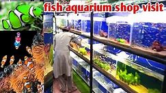 Fish & aquarium shop visit lalukhet bird market| beautiful and exotic fish 🐠 available aquarium|❤️